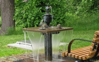 Устройство садового фонтана, виды садовых фонтанов